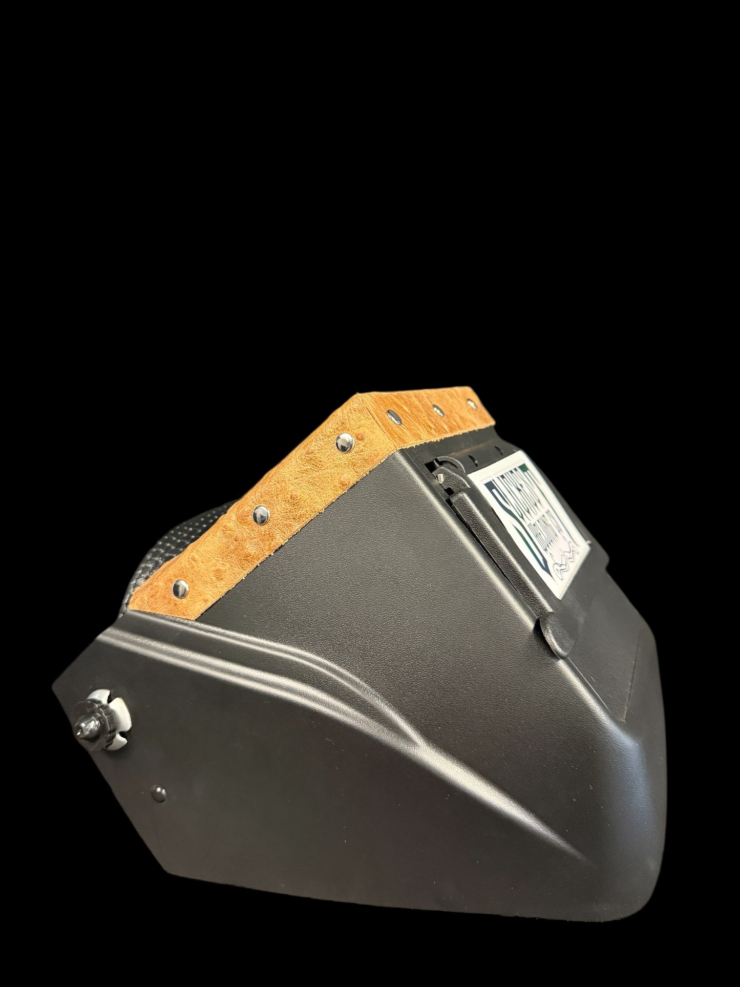 SLICKEST WELDING HOOD OSTRICH LEATHER 