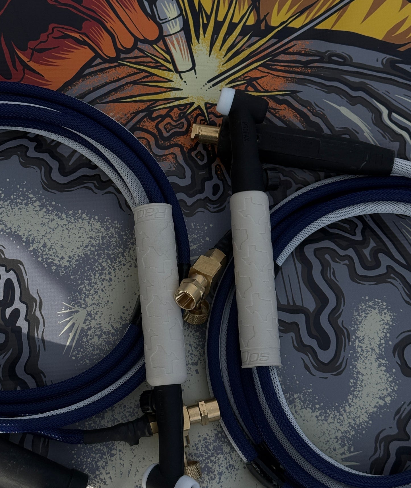 Purple HOUSTON TX TIG RIG