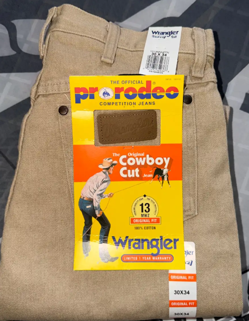 Wrangler Cowboy Cut Pants Baige