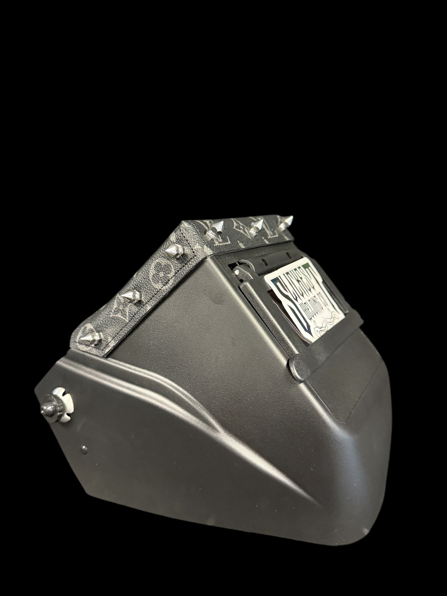 SLICKEST WELDING HOOD BLACK LV WITH SPIKES
