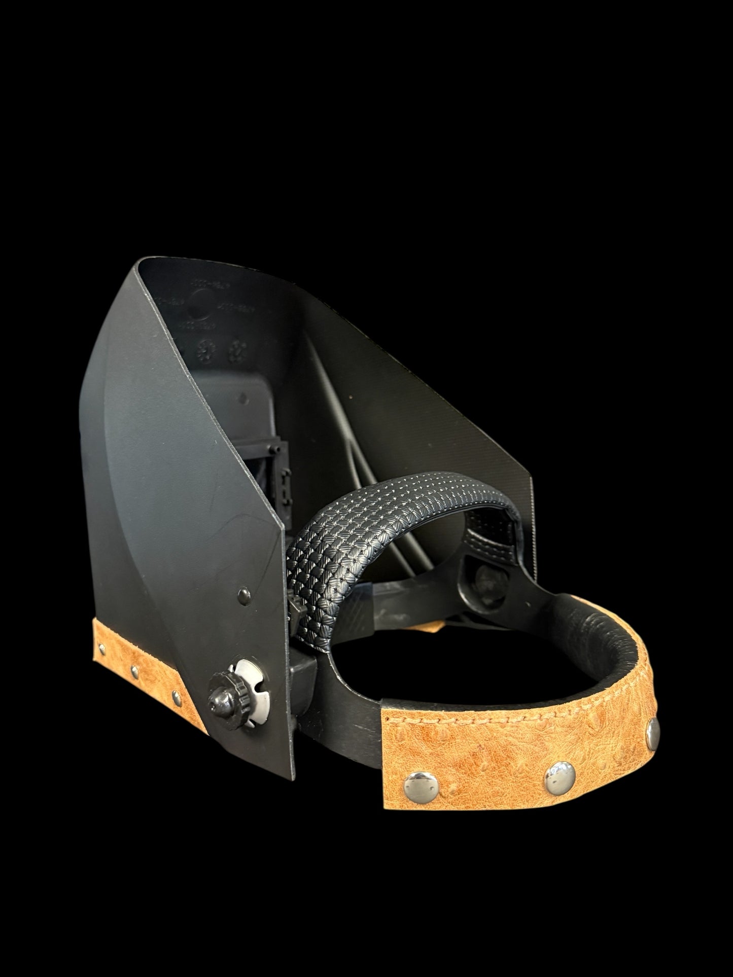 SLICKEST WELDING HOOD OSTRICH LEATHER 