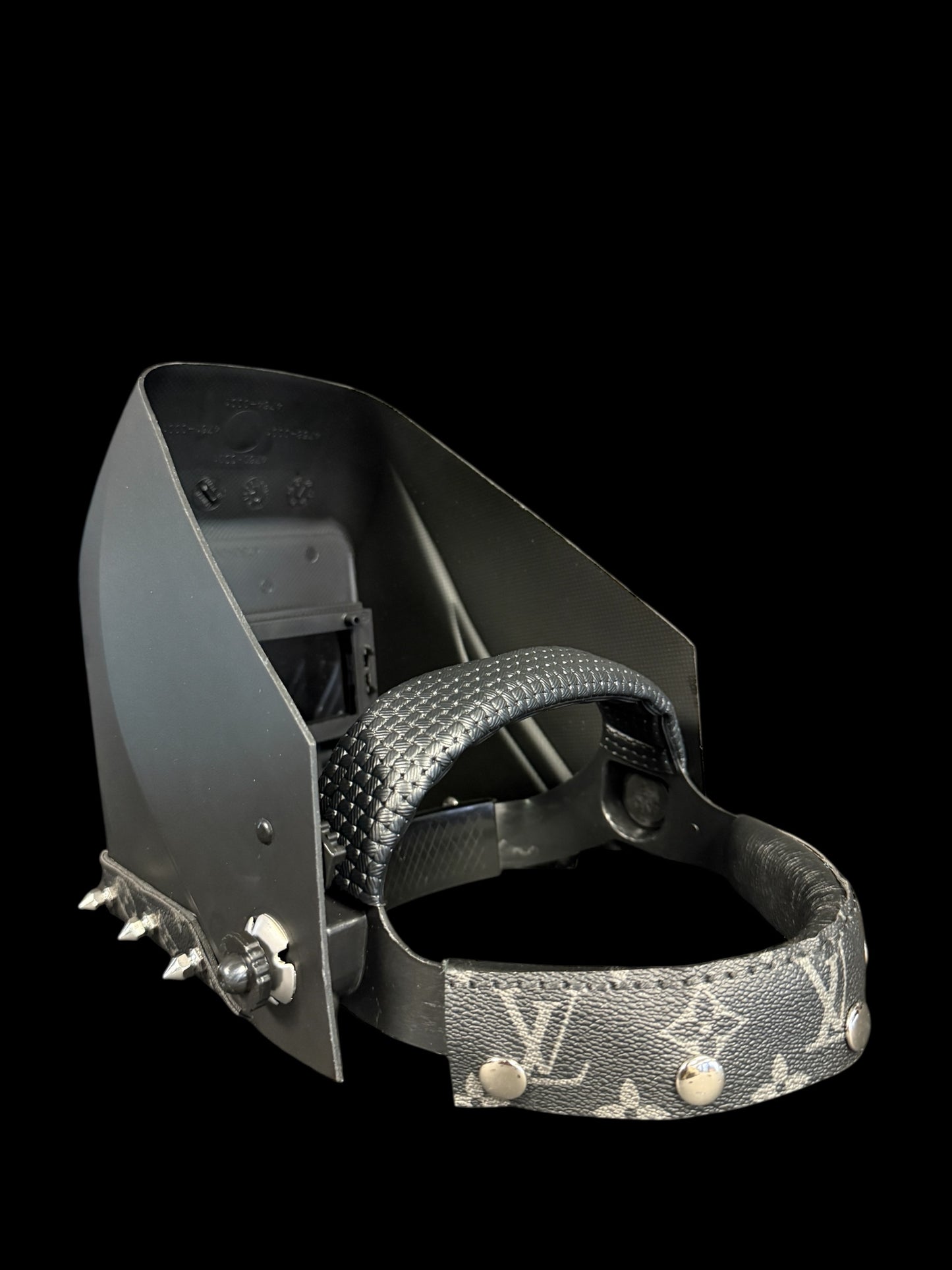 SLICKEST WELDING HOOD BLACK LV WITH SPIKES