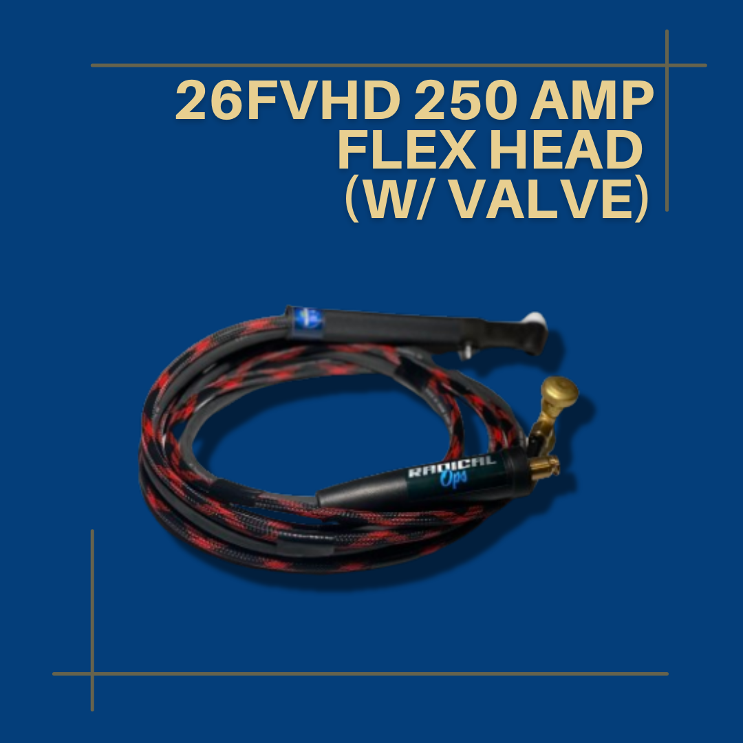 Custom 26FVHD 250 Amp Flex Head W/Valve