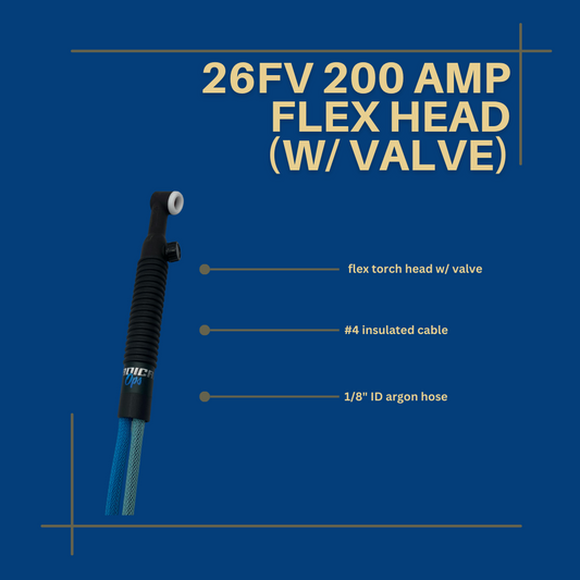 Custom 26FV 200 Amp Flex Head W/Valve