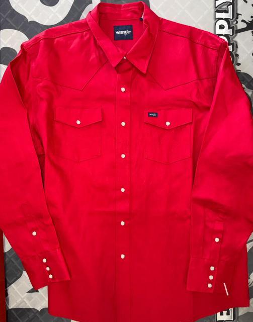 Wrangler Pearl Snap Non FR