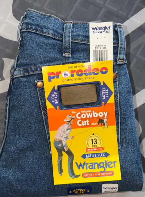 Wrangler Cowboy Cut Pants Denim
