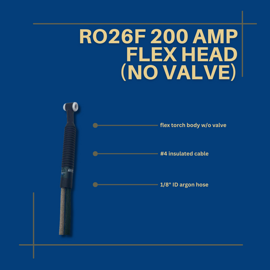 Custom RO26F 200 Amp Flex Head (no valve)