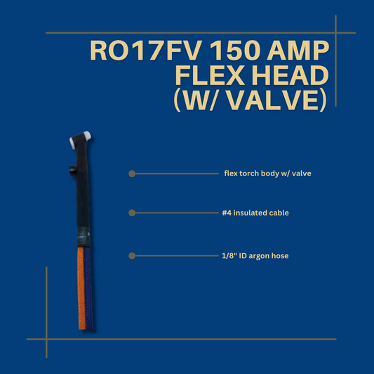 Custom RO17FV 150 Amp, Flex Head W/Valve